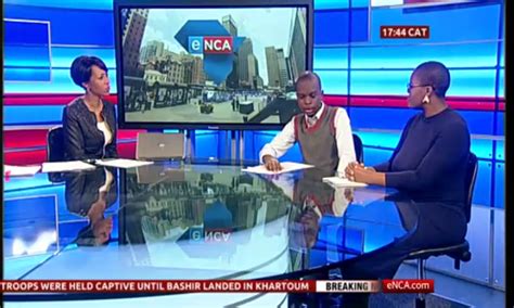 breaking news enca has confirmed that the offices of the state capture inquiry in parktown. Tellynewser: News on SA News: eNCA Hosts Guest Youth ...