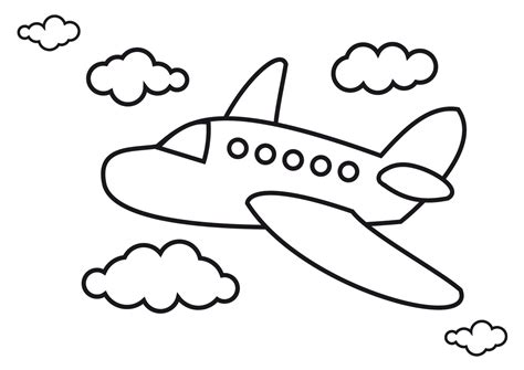Airplane Coloring Pages Airplanes Pictures For Kids – Viewing Gallery