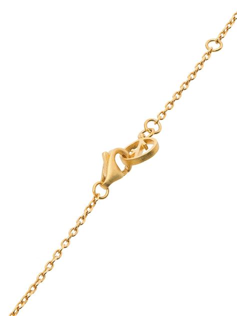 Shop Anissa Kermiche Le Derriere Gold Plated Sterling Silver Necklace