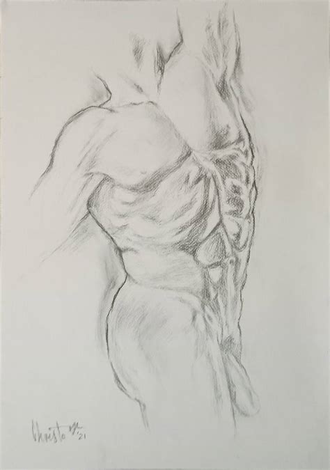 Nude Male Drawing Ianmorrisart Drawings Illustration People My Xxx