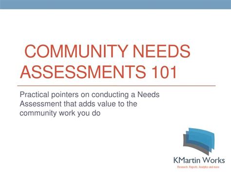 Ppt Community Needs Assessments 101 Powerpoint Presentation Free