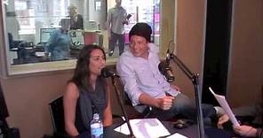 GLEE Cast Interview - Cory Monteith and Lea Michele