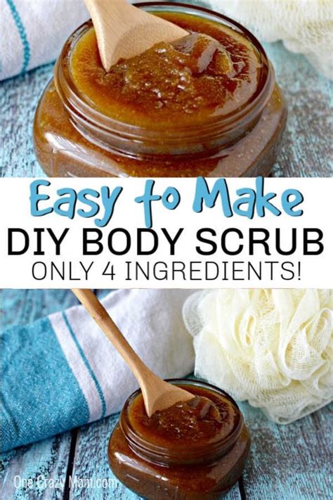 Diy Body Scrub Brown Sugar Exfoliating Body Scrub That Is So Easy In