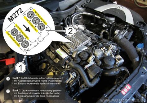 Расположение цилиндров мерседес v6 мл 164 двигатель