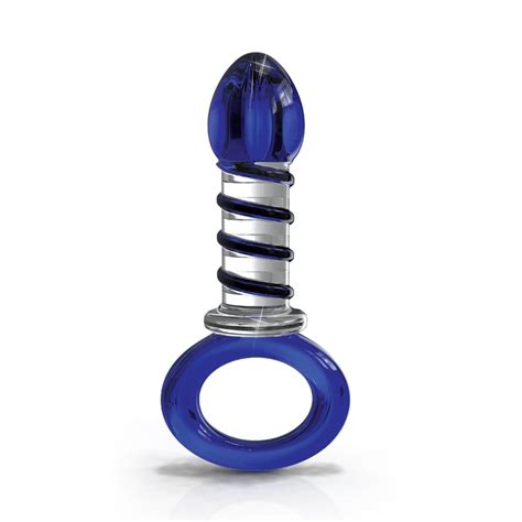 Icicles Blue Glass Plug The Juicer Condoms Canada
