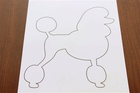 Poodle Template For Poodle Skirt