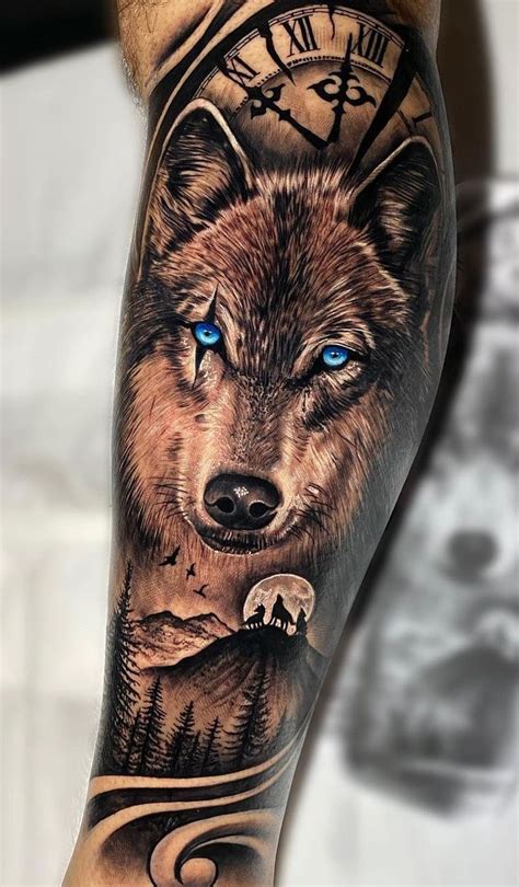 50 Of The Most Beautiful Wolf Tattoo Designs The Internet Has Ever Seen In 2022 Wolf Tattoo