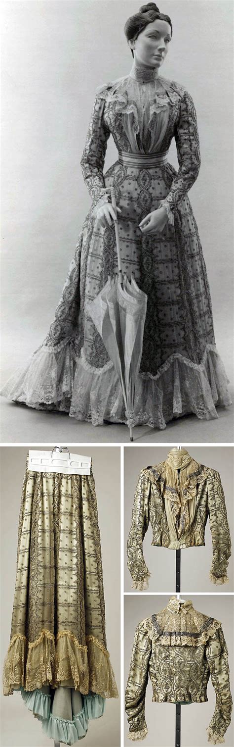 Dress Mme Kornmann Paris 1899 Silk Metropolitan Museum Of Art