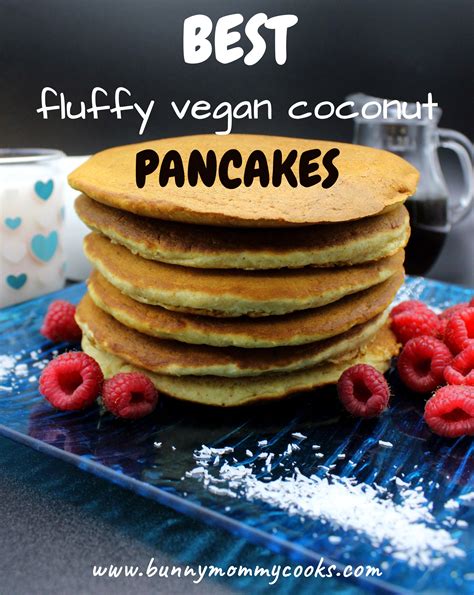 The Best Fluffy Vegan Coconut Pancakes Bunny Mommy Cooks Ricetta