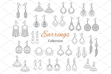Fashionable Earrings Collection Earrings Collection Jewelry Design
