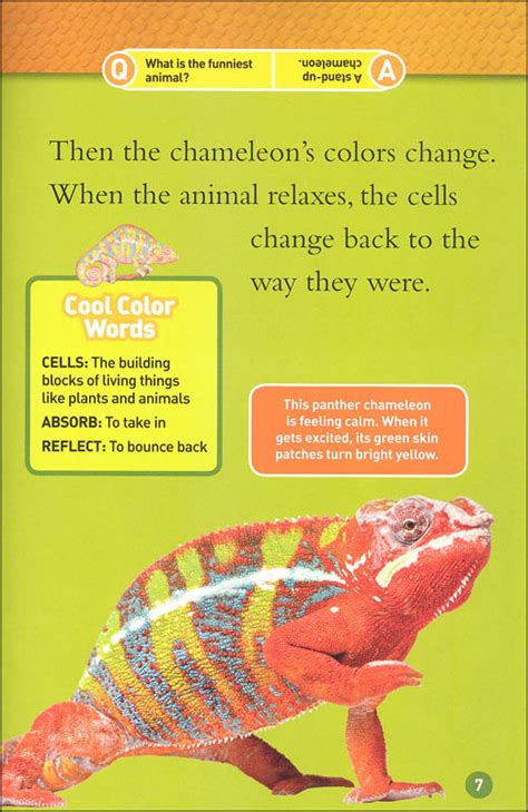 Animals That Change Color National Geographic Readers Level 2