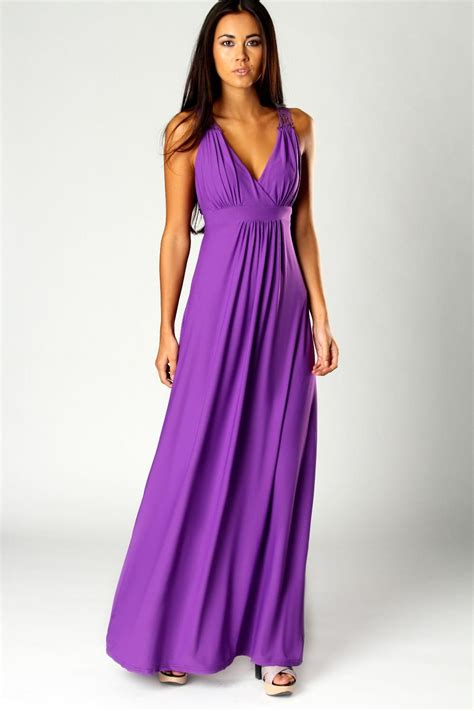 Purple Maxi Dress More Shades More Outfits Carey Fashion Purple