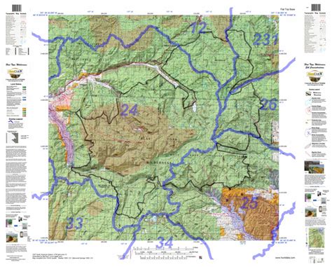 Colorado Wilderness Hunting Maps Hunt Data