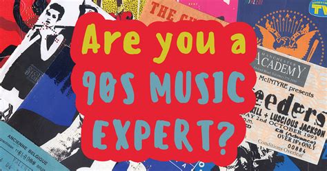 Are You A 90s Music Expert Quiz