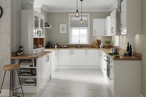 In part two here we grouped together the smallest kitchens we could find. How to design a U-shaped kitchen | Wren Kitchens
