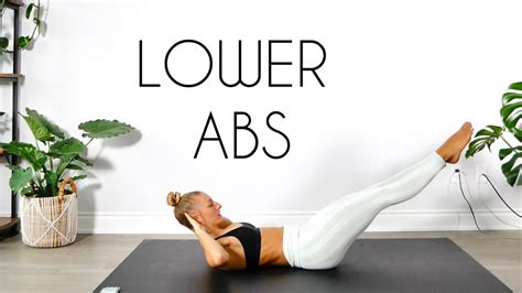 Min INTENSE LOWER ABS Workout Total Core YouTube