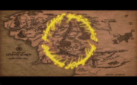 72 Lord Of The Rings Map Wallpaper WallpaperSafari Com