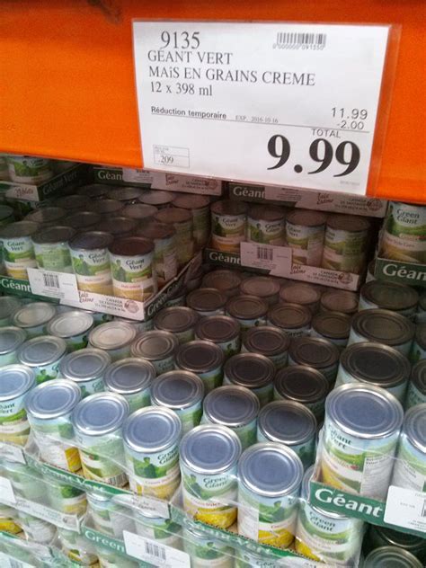 9135 Geant Vert Mais En Grains Creme 12 X 398 Ml 2 00 Instant Savings