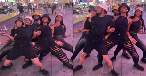 “amapiano Taking Over The World” Video Of New York Dancers Doing The Dakiwe Challenge Makes