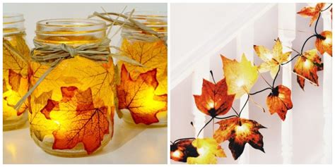 30 Fall Leaf Crafts Diy Decorating Projects With Leaves