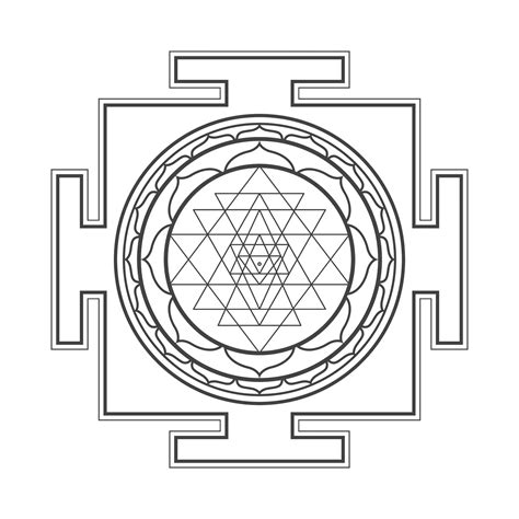 Sri Yantra Symbol