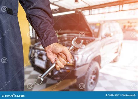 Car Repair Industry Stock Image Image Of Adult Automobile 109745647