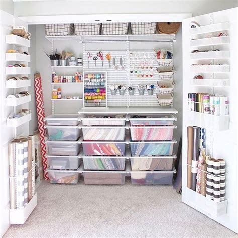 Iheart organizing the ultimate craft closet organization. The ultimate craft closet. #organization #crafting # ...