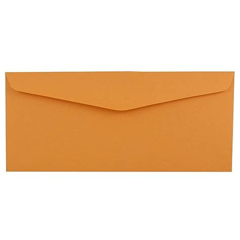 Jam Paper 12 Business Commercial Envelopes 475 X 11 Manila Brown