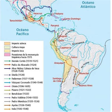 Blog Del Profe Jaime Conquista ColonizaciÓn Y ExplotaciÓn De AmÉrica