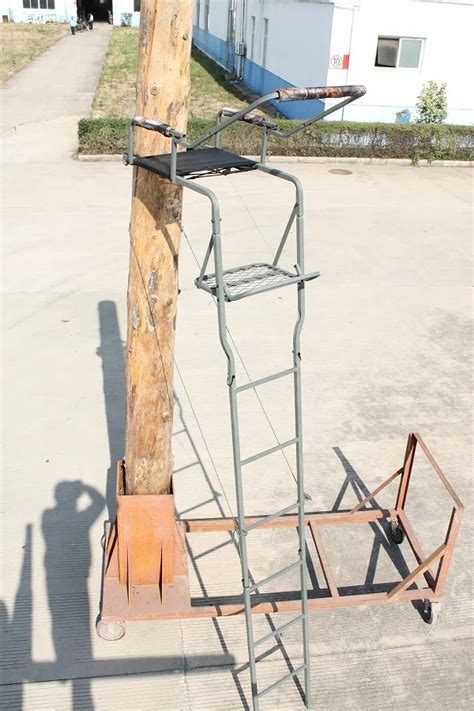 Ts004 Deluxe 165 Telescopic Ladder Steel Hunting Tree Stand Buy