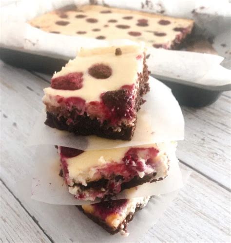 Dit Brownie Cheesecake Met Frambozen Recept Is Lekker Gemakkelijk