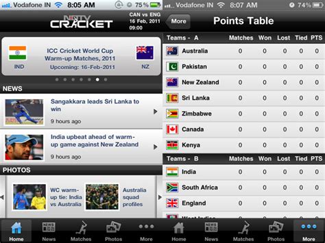 Get the latest cricket scores from matches across the world with complete full scorecard, commentary, overs overview and match highlights. 5 Apps to Keep Track of Live Cricket Scores this World Cup