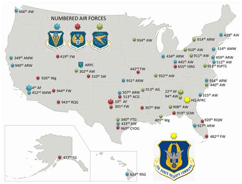 Air Force Bases Map ~ AFP CV