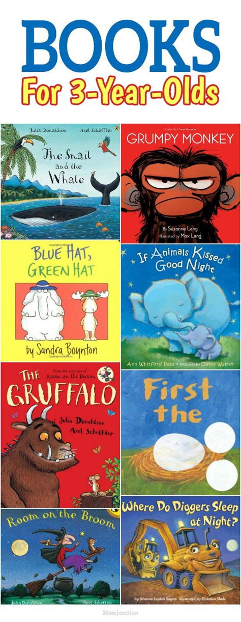 15 Best Books for 3-Year-Old Kids | Best toddler books, Toddler books
