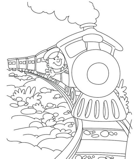 See also these coloring pages below: steam train cartoon coloring sheet for preschool children