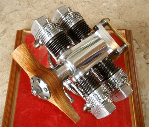 Peewit 4 Cylinder 4 Stroke Opposed Aircraft Engine Built Flickr