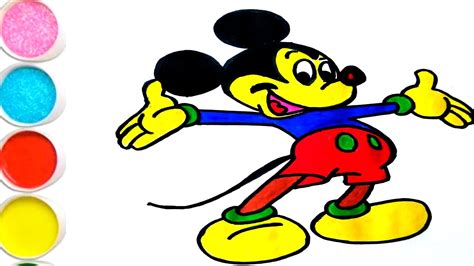 Figure out the space required for the arms. How to Draw Mickey Mouse - Easy Drawing Tutorial | How to ...