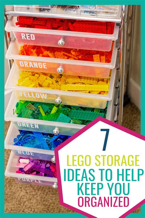 Diy Lego Storage Box For Kids Zoya Diys