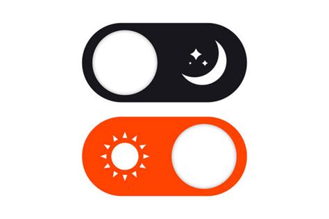 730 Day Night Mode Icon Stock Illustrations Royalty Free Vector