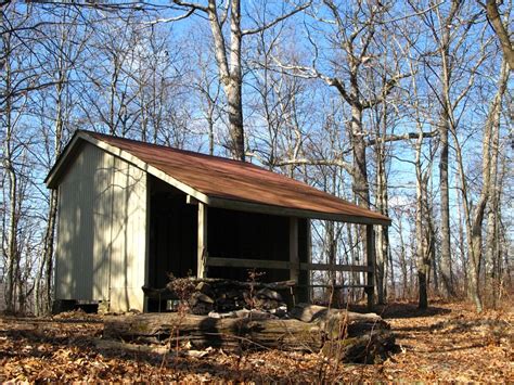 Blue Mountain Shelter On The Appalachian Trail In Georgia Photo By