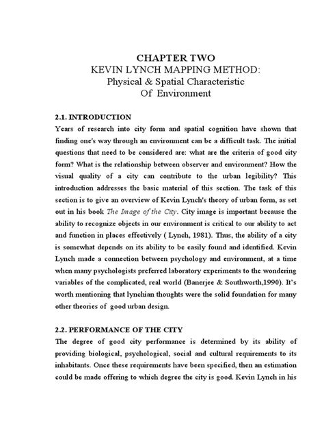 Kevin Lynch Mapping Method Pdf
