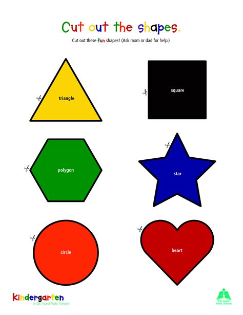 Printable Shapes For Cutting