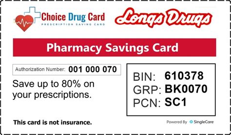 Longs Drugs Discount Card Prescription Discount Card Coupon