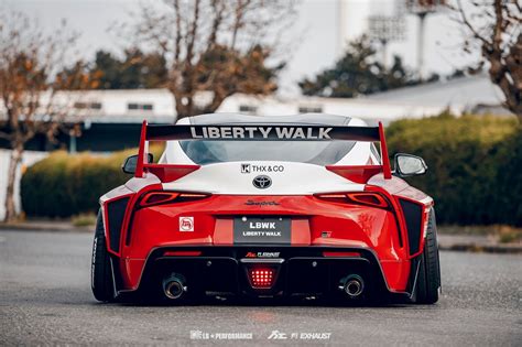 Liberty Walk Wide Body Kit For Toyota Supra Maxtuncars