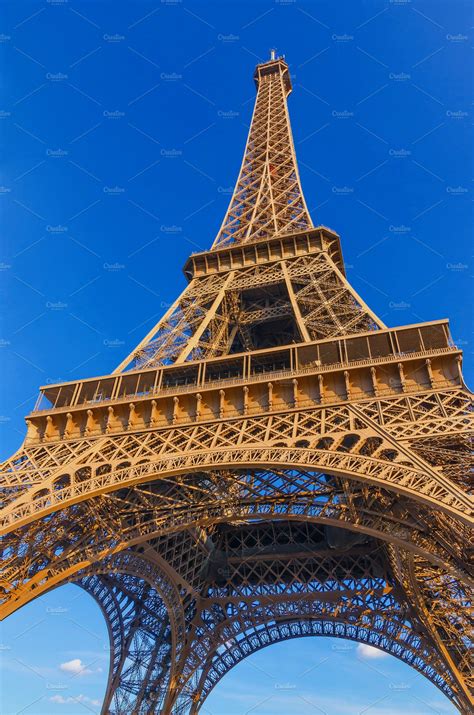 Eiffel Tower Stock Photo Containing Paris And Vintage Architecture