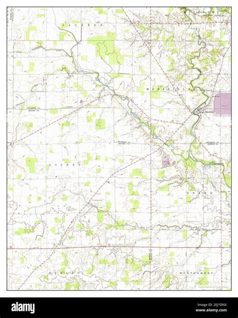 Marseilles Ohio Map Cut Out Stock Images And Pictures Alamy
