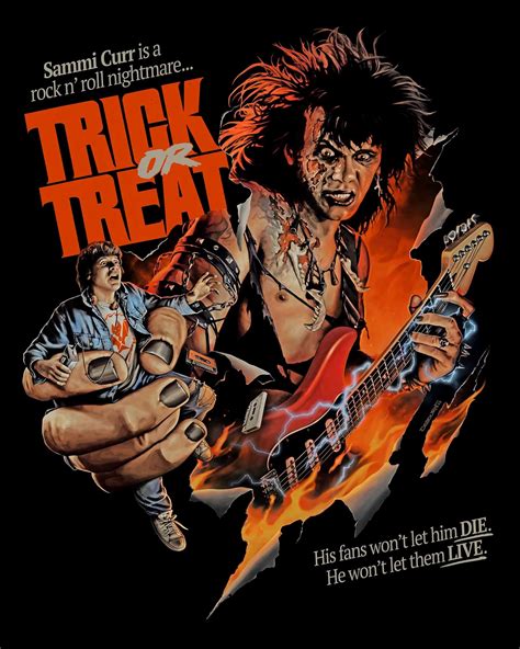 The Horrors Of Halloween Trick Or Treat 1986 Sammi Curr Artwork Collection By Fright Rags