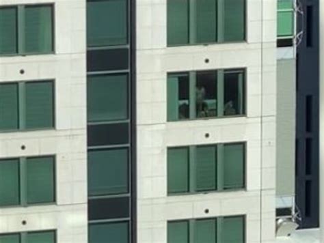 Sydney Couple Have Public Sex In Cbd Hotel With Blinds Open Video