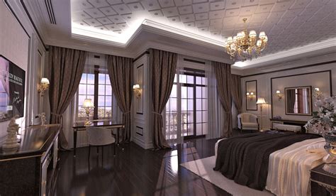 In this room we spend a third of life. INDESIGNCLUB - Classic Bedroom interior design in ...