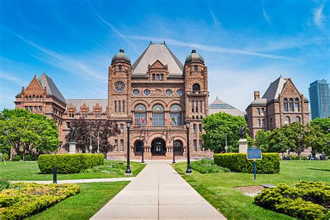 Ontario Legislative Building At Queens Park Toronto Canada Stock Photos